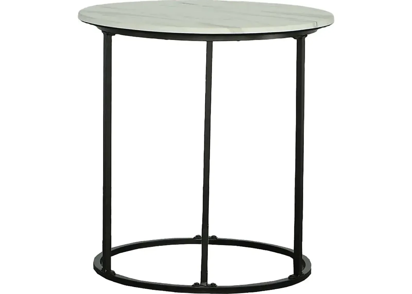 Ravensdon Off-White End Table