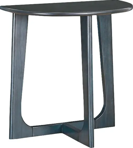 Stevenage Dark Blue Chairside Table
