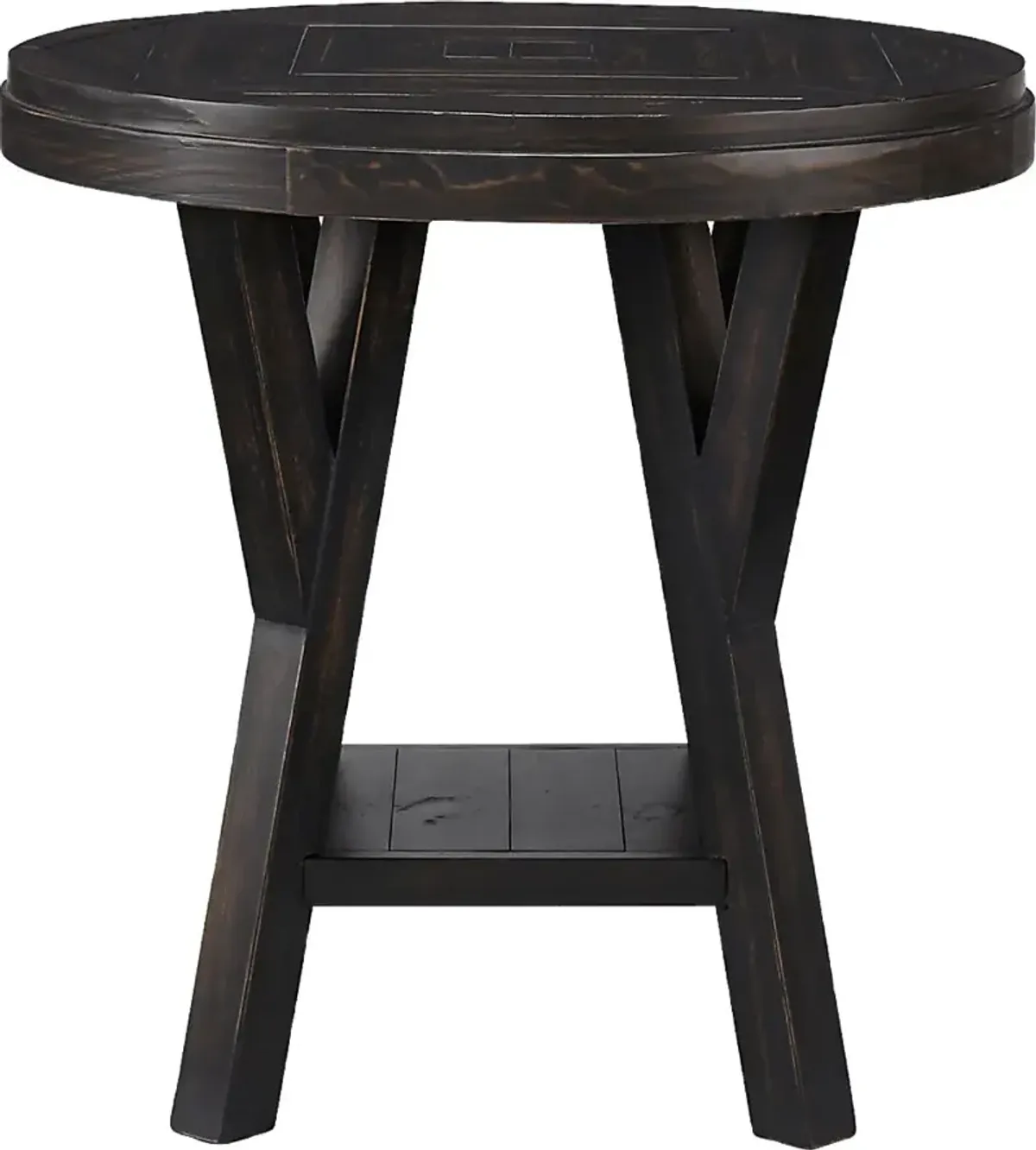 Tommye Black End Table