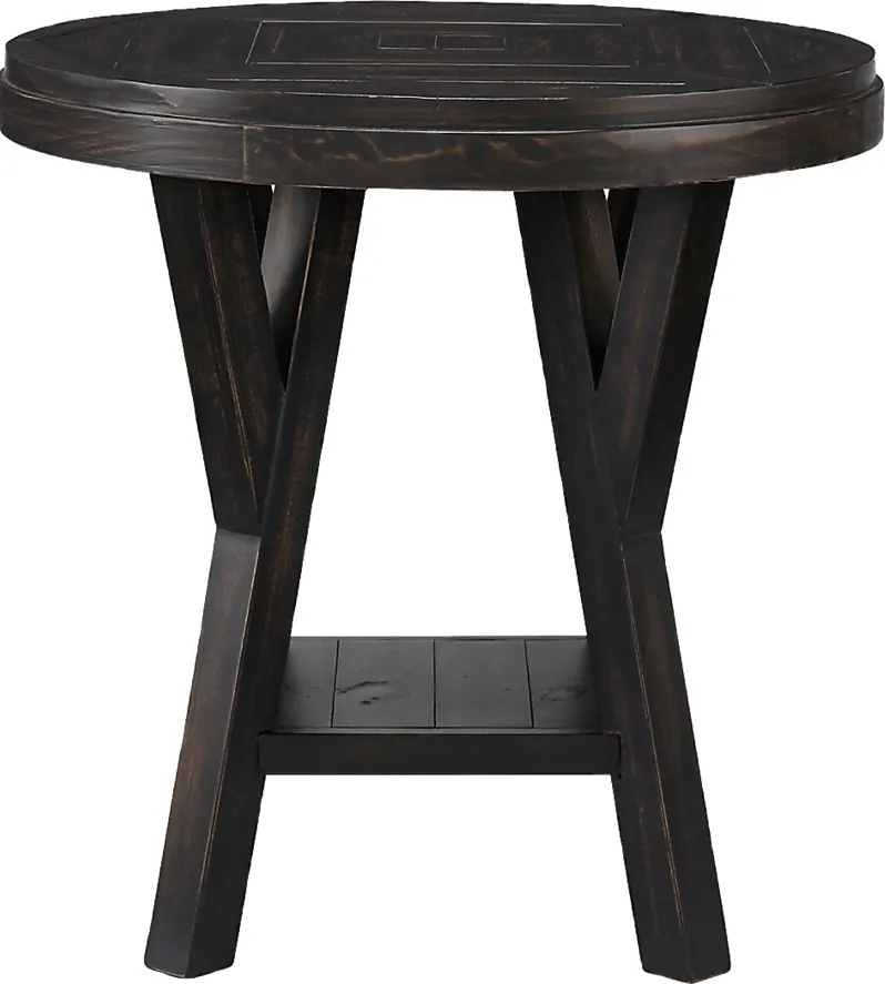 Tommye Black End Table