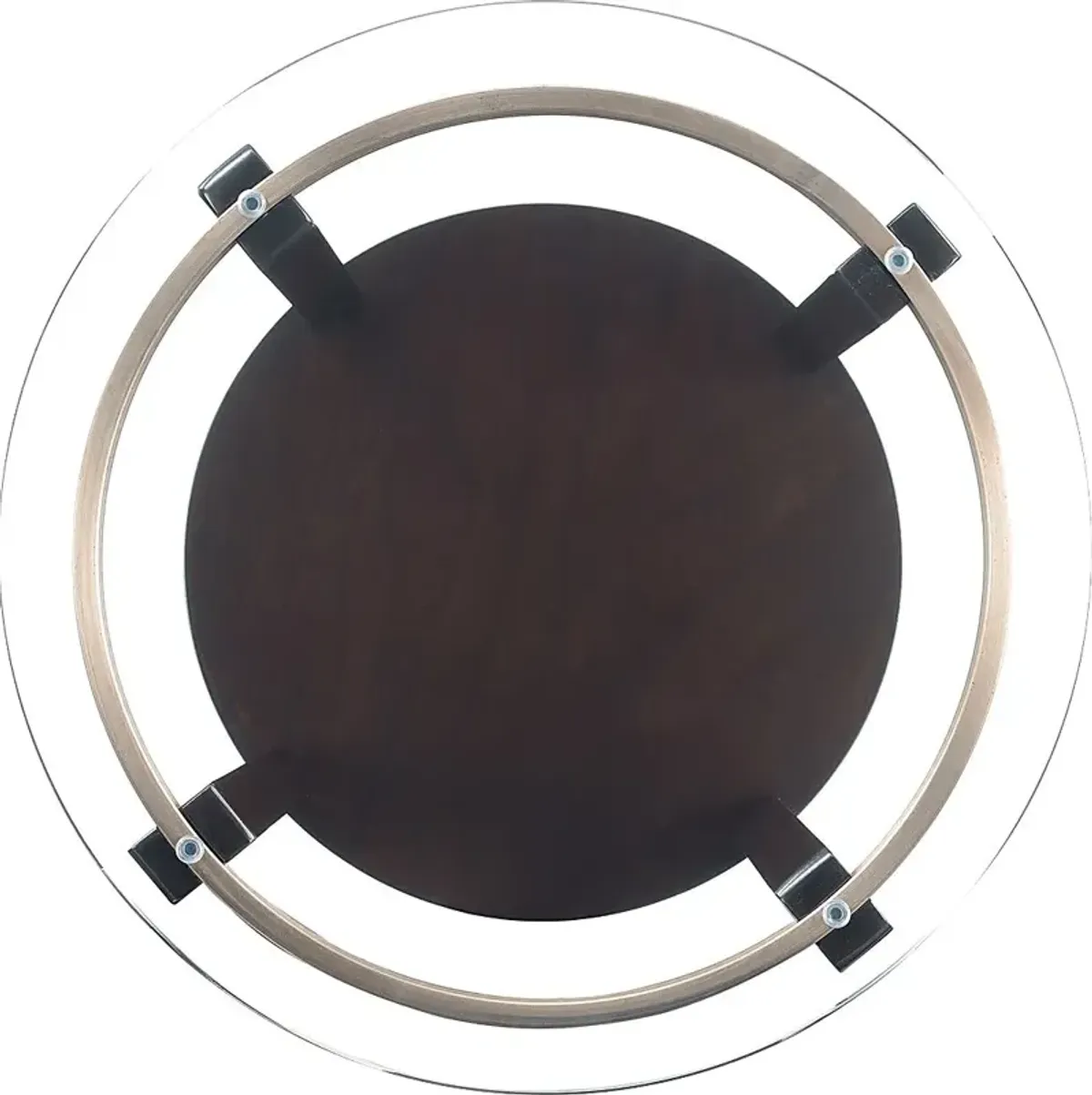 Crowware Espresso End Table