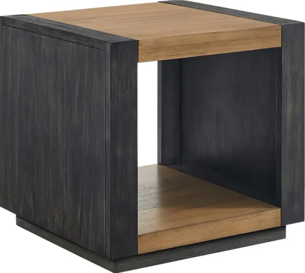 Heri Black End Table
