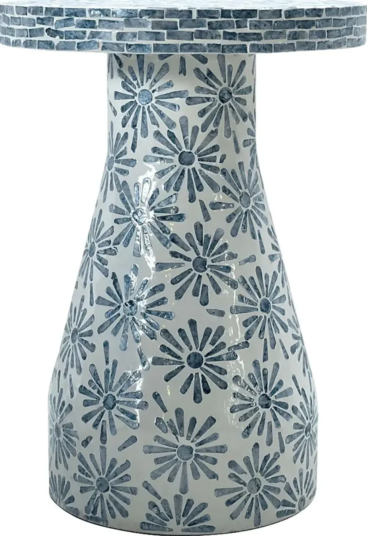 Chanticlar Blue End Table