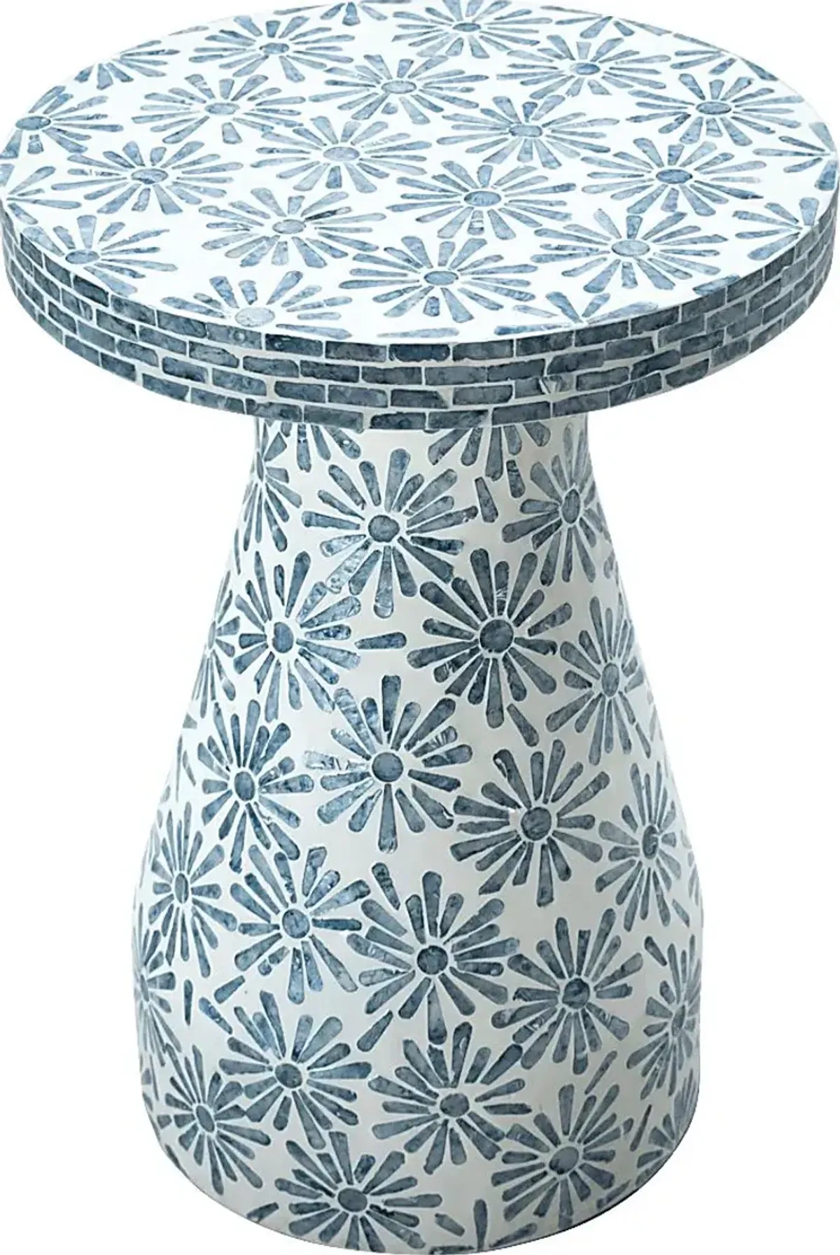 Chanticlar Blue End Table