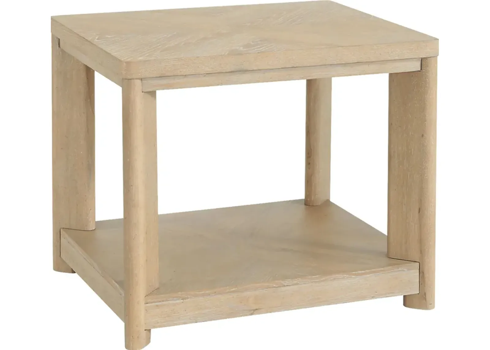 Hasia Beige End Table