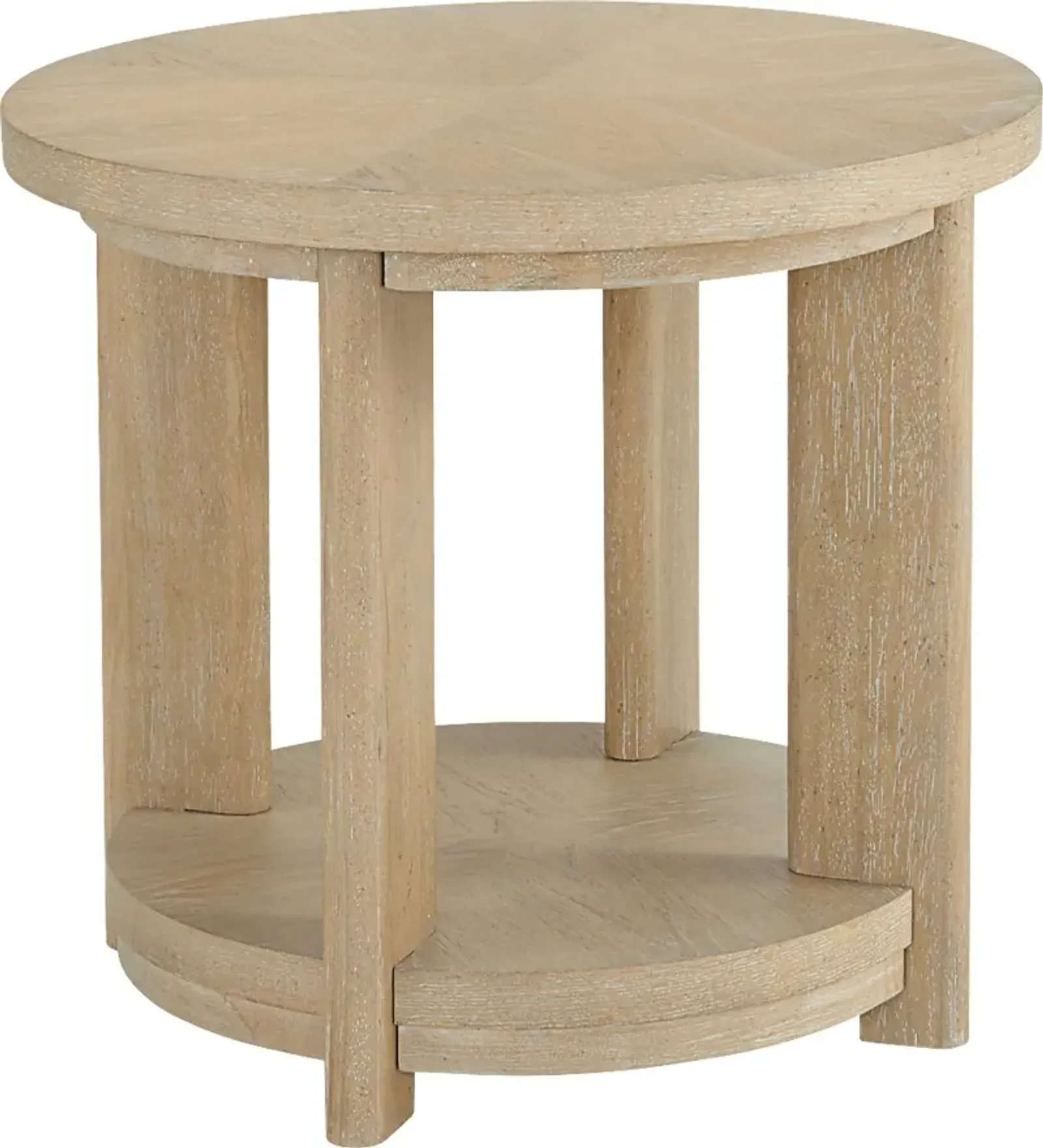 Hasia Beige Accent Table