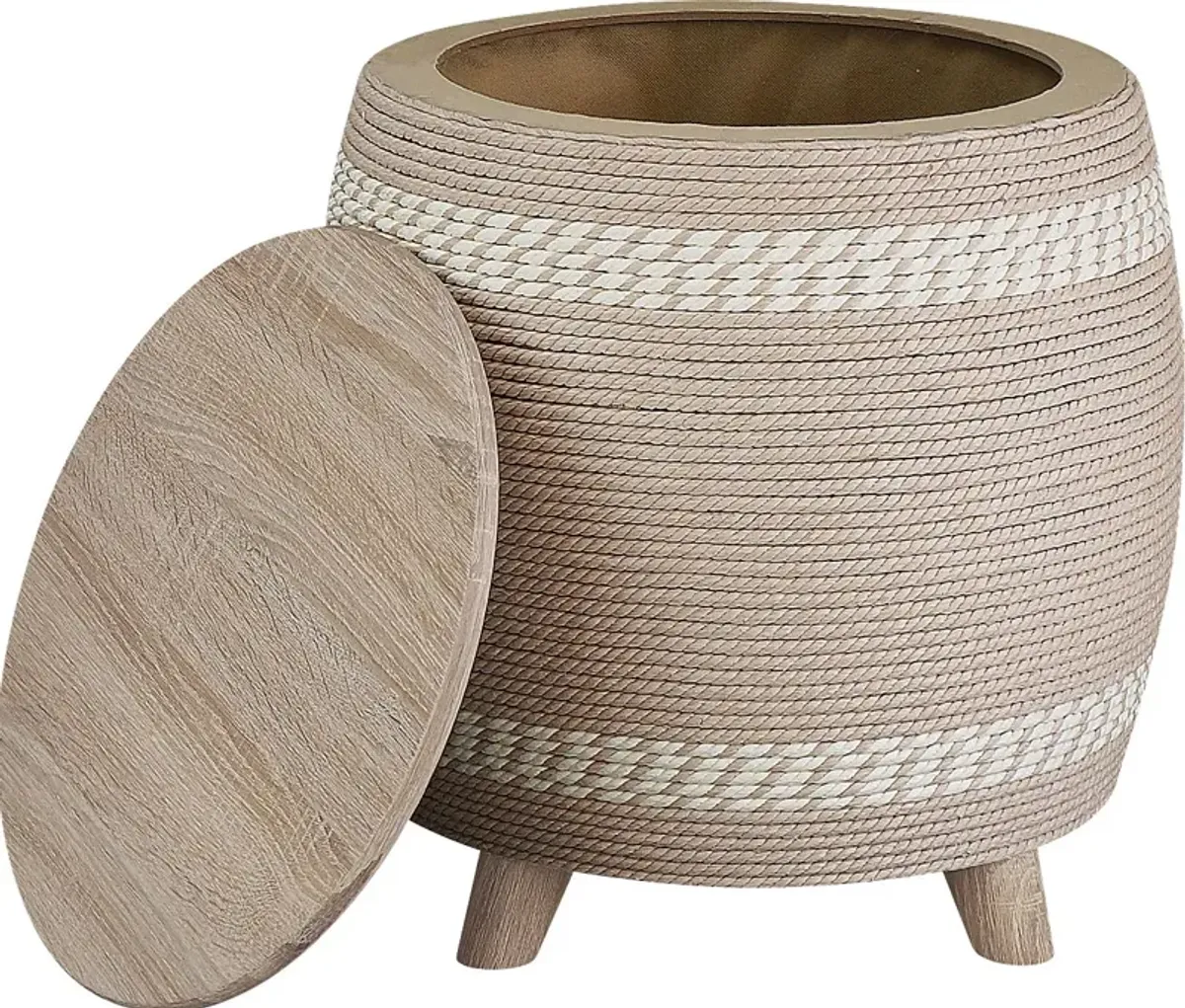 Nedali Natural Ottoman