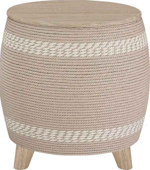 Nedali Natural Ottoman