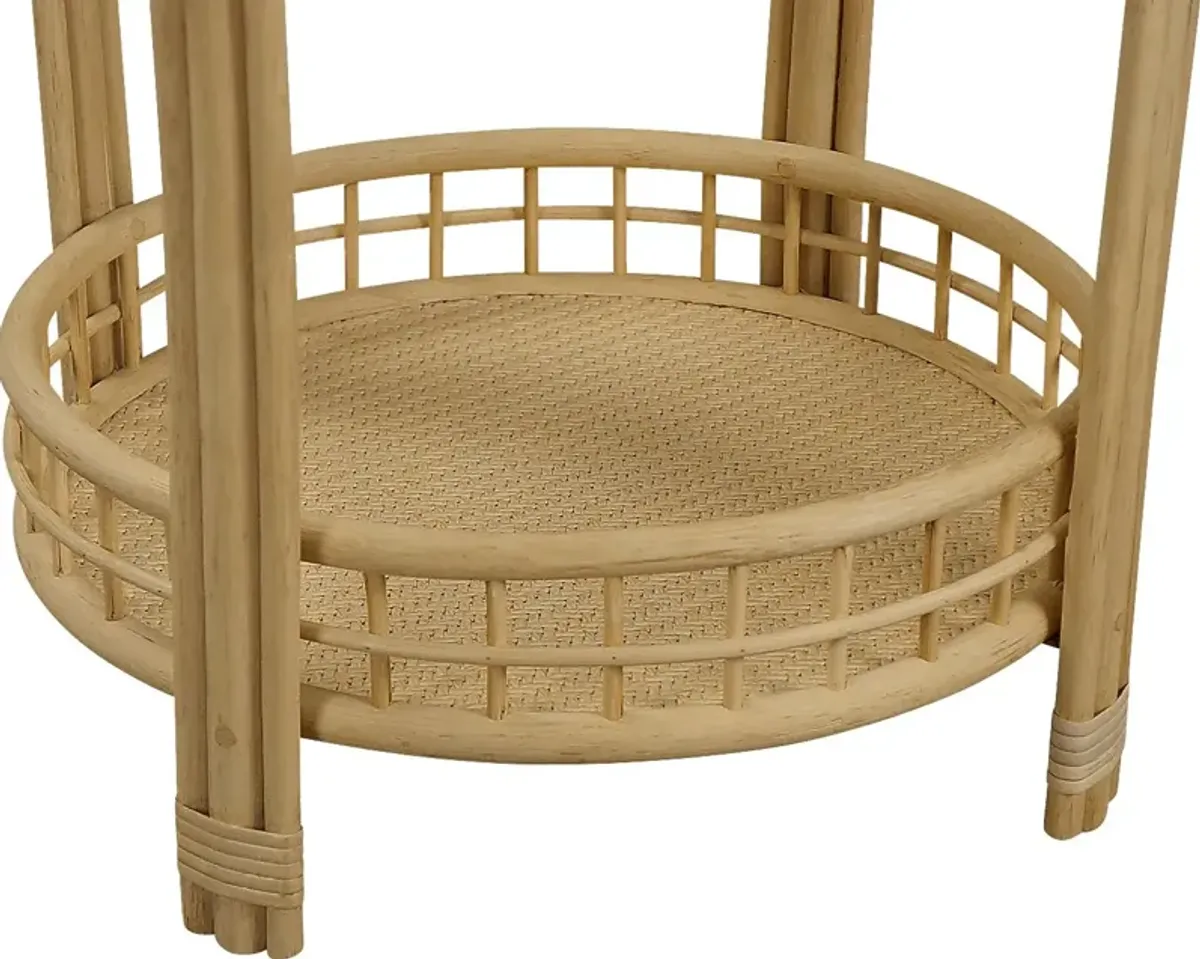 Nikali Natural End Table