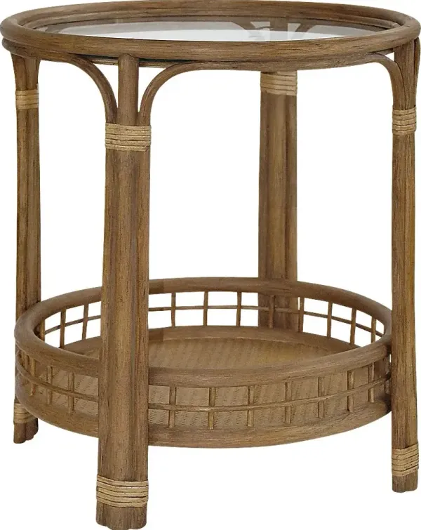 Nikali Brown End Table