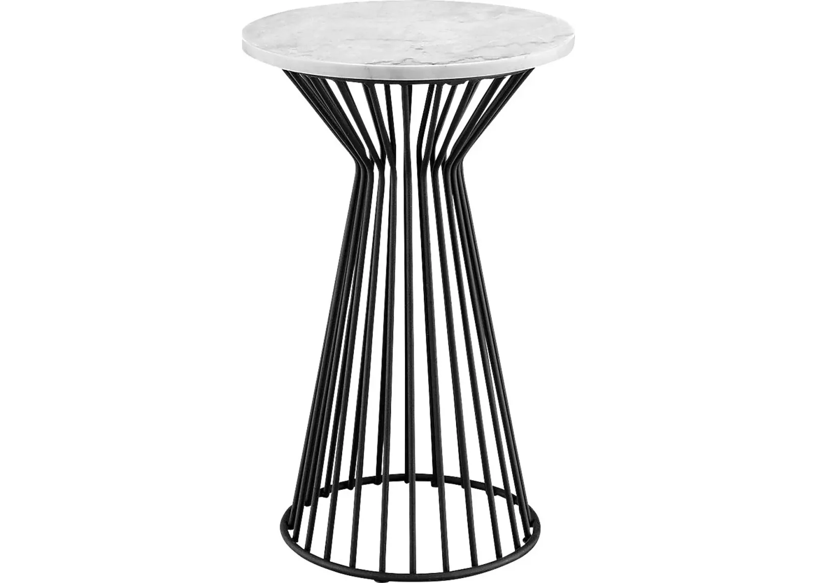 Sherbarb Black End Table