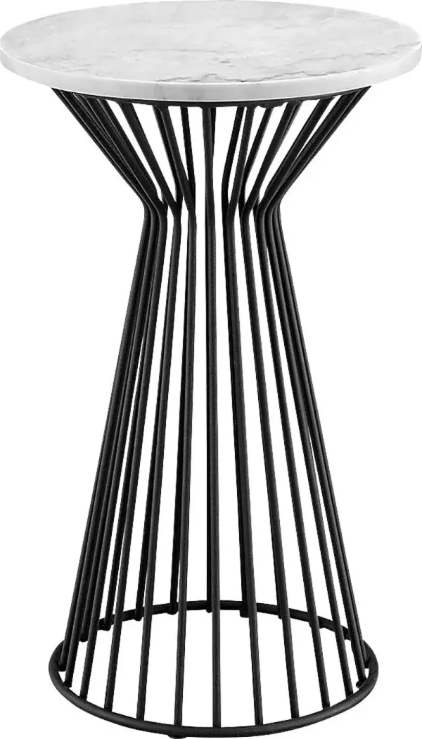 Sherbarb Black End Table