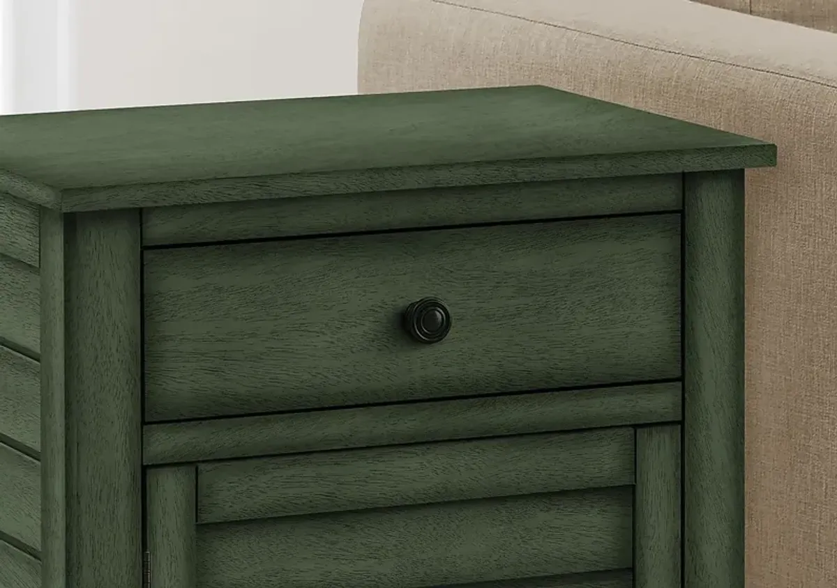 Folen Green End Table