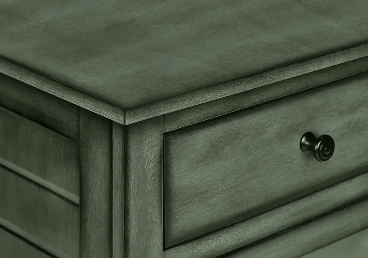 Folen Green End Table