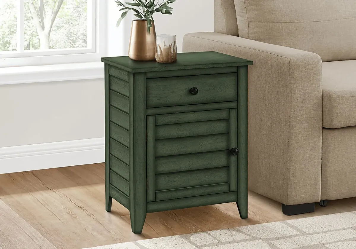 Folen Green End Table