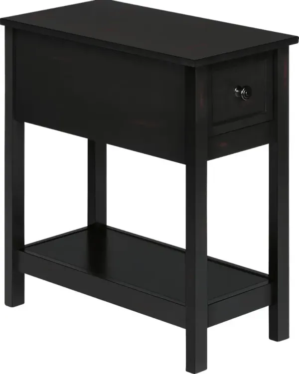 Madu Black End Table