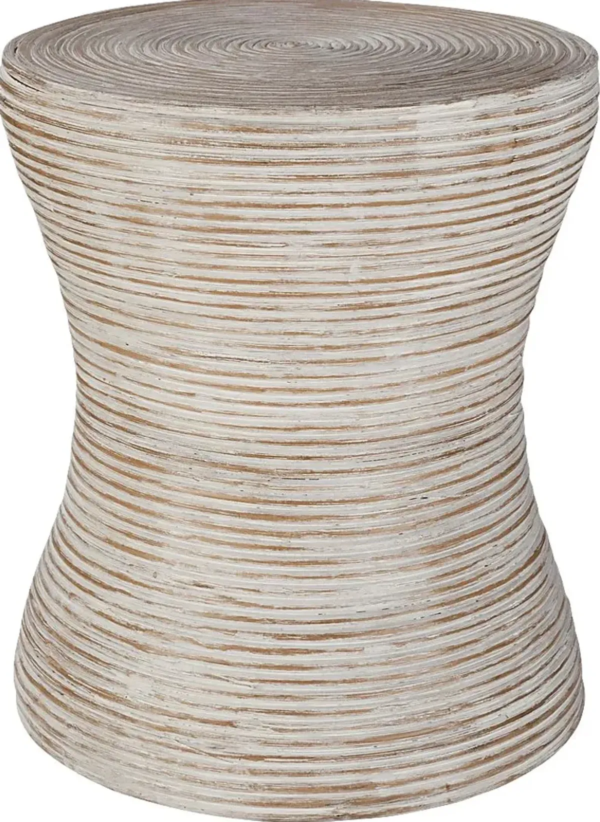 Lommi White End Table