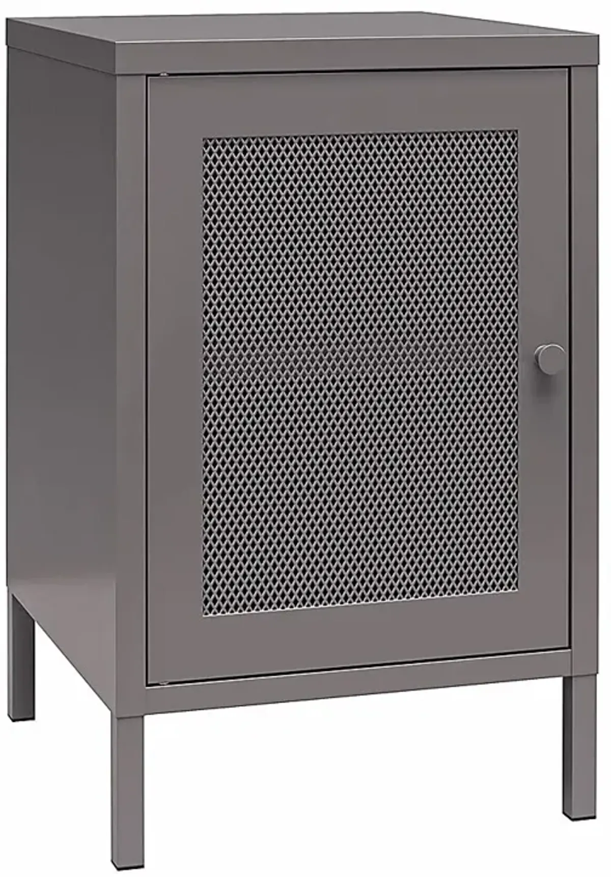 Roaris Graphite Storage End Table