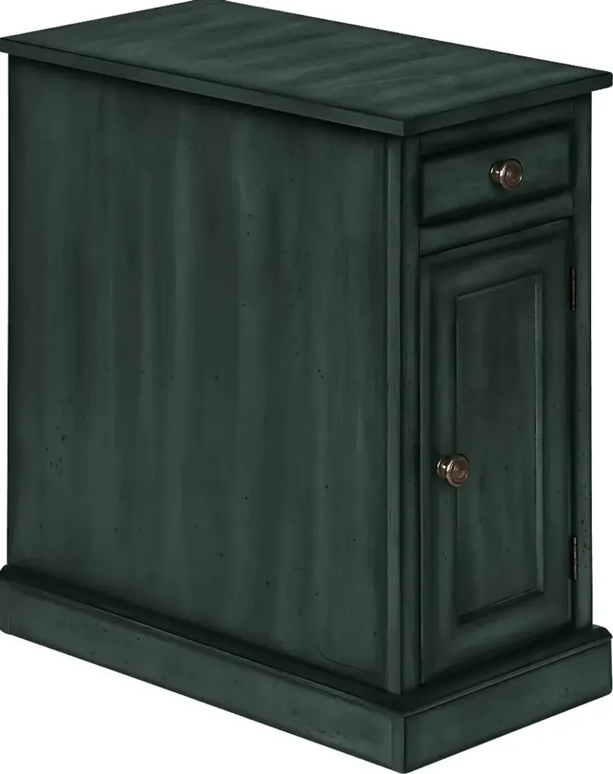 Hooktube Dark Blue Nightstand