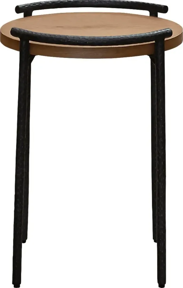 Valge Beige End Table