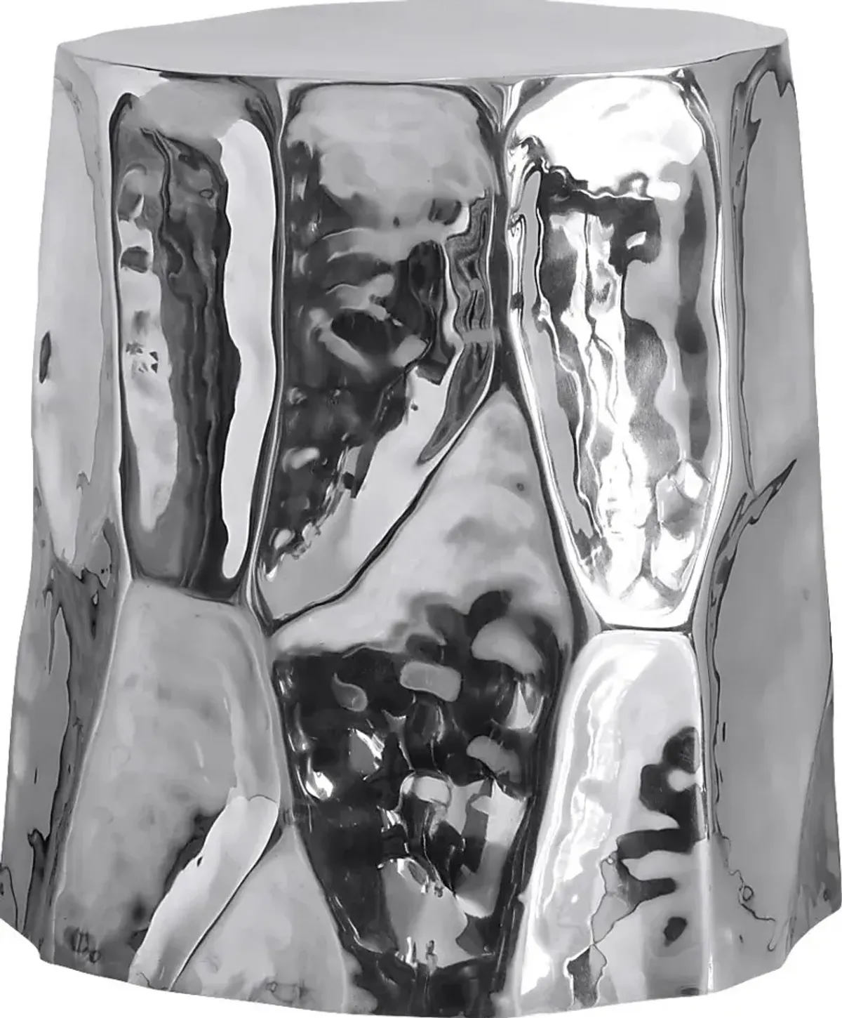 Emountain Chrome End Table