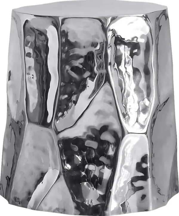 Emountain Chrome End Table