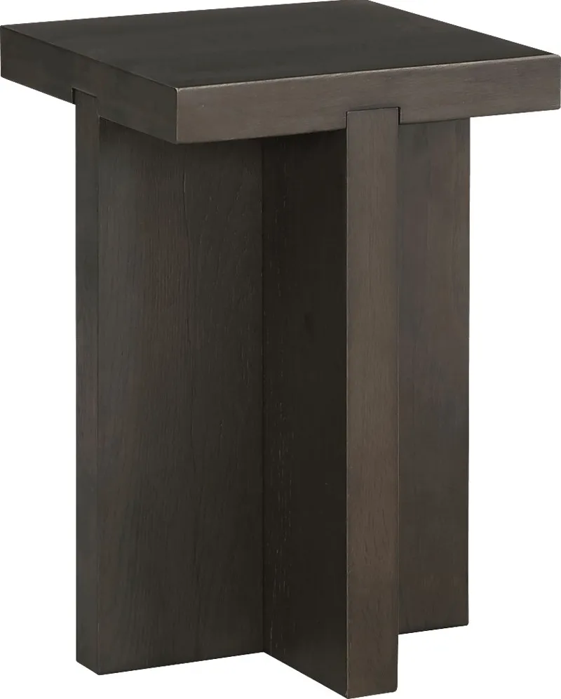 Claytie Brown End Table