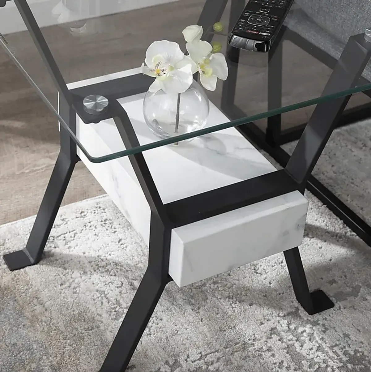 Willowglen Black End Table