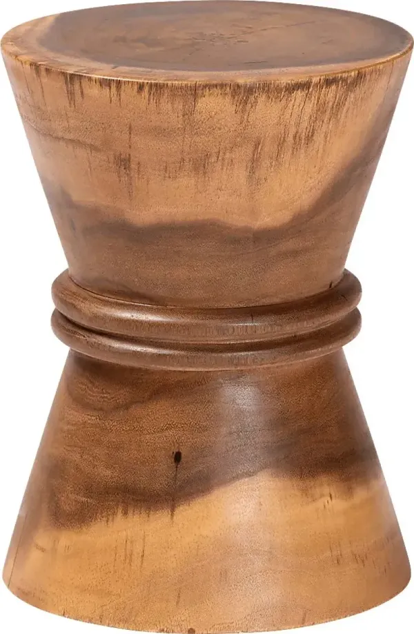 Sunshadow Brown End Table