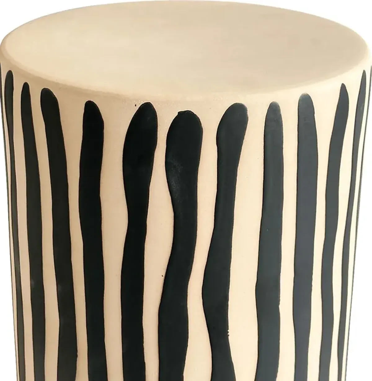 Valkyrecords VII Black End Table