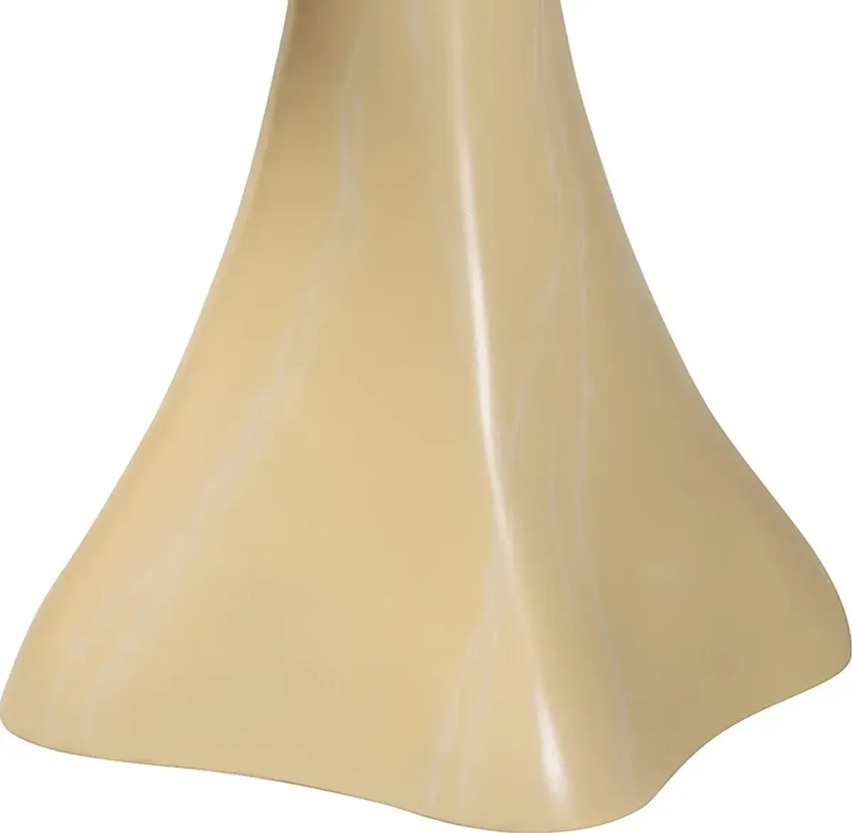 Shadetube Cream End Table