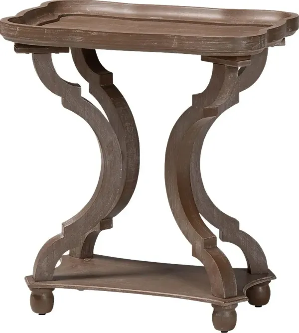 Craddockea Brown End Table