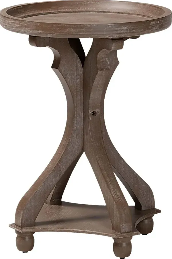 Crestlinea Brown End Table