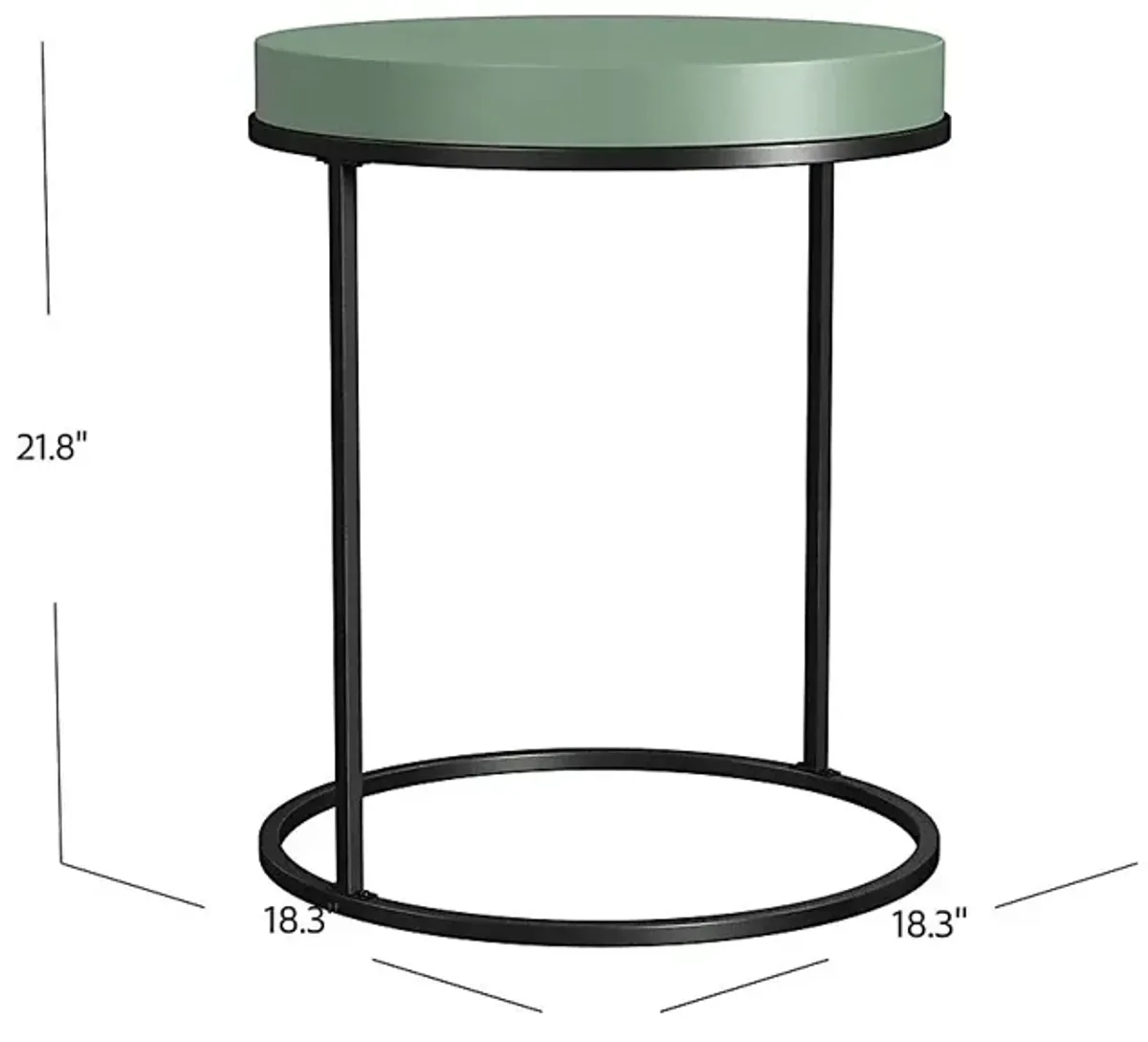 Affton Sage Accent Table