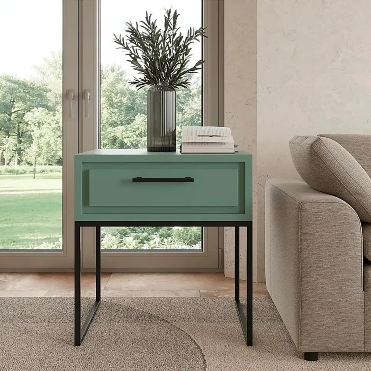 Affton Sage End Table