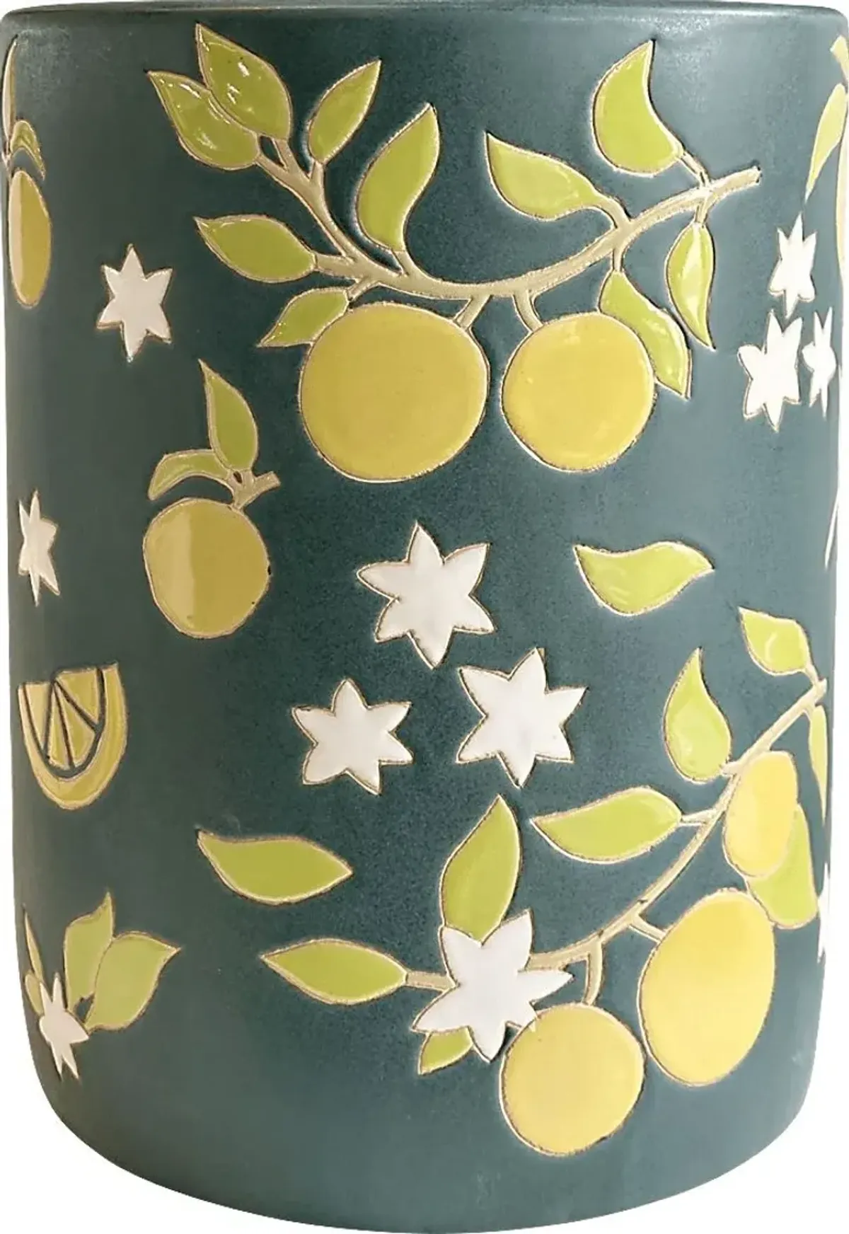 Valkyrecords IV Green End Table