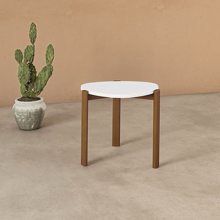 Demerest VII White End Table