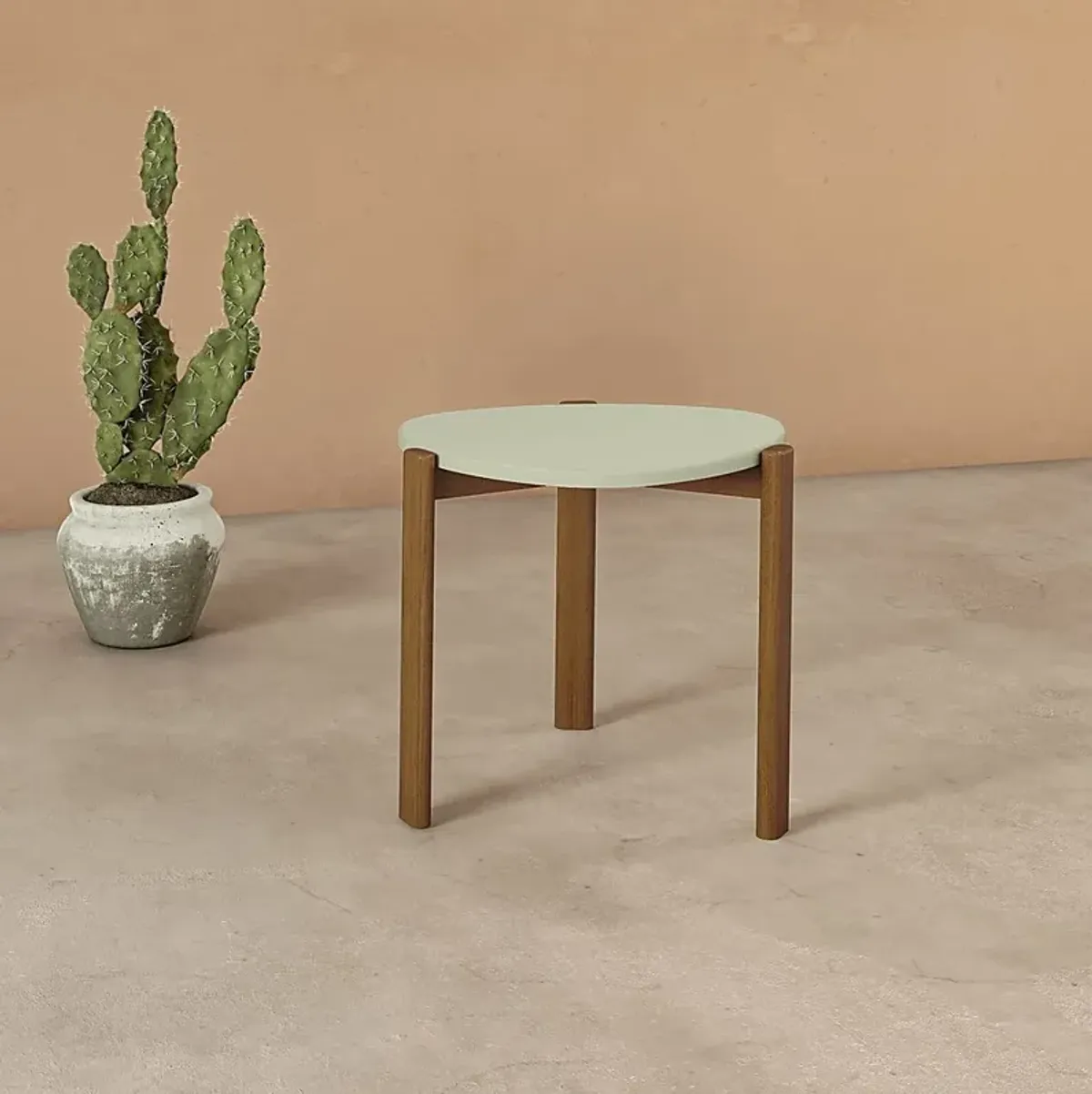 Demerest VII Green End Table