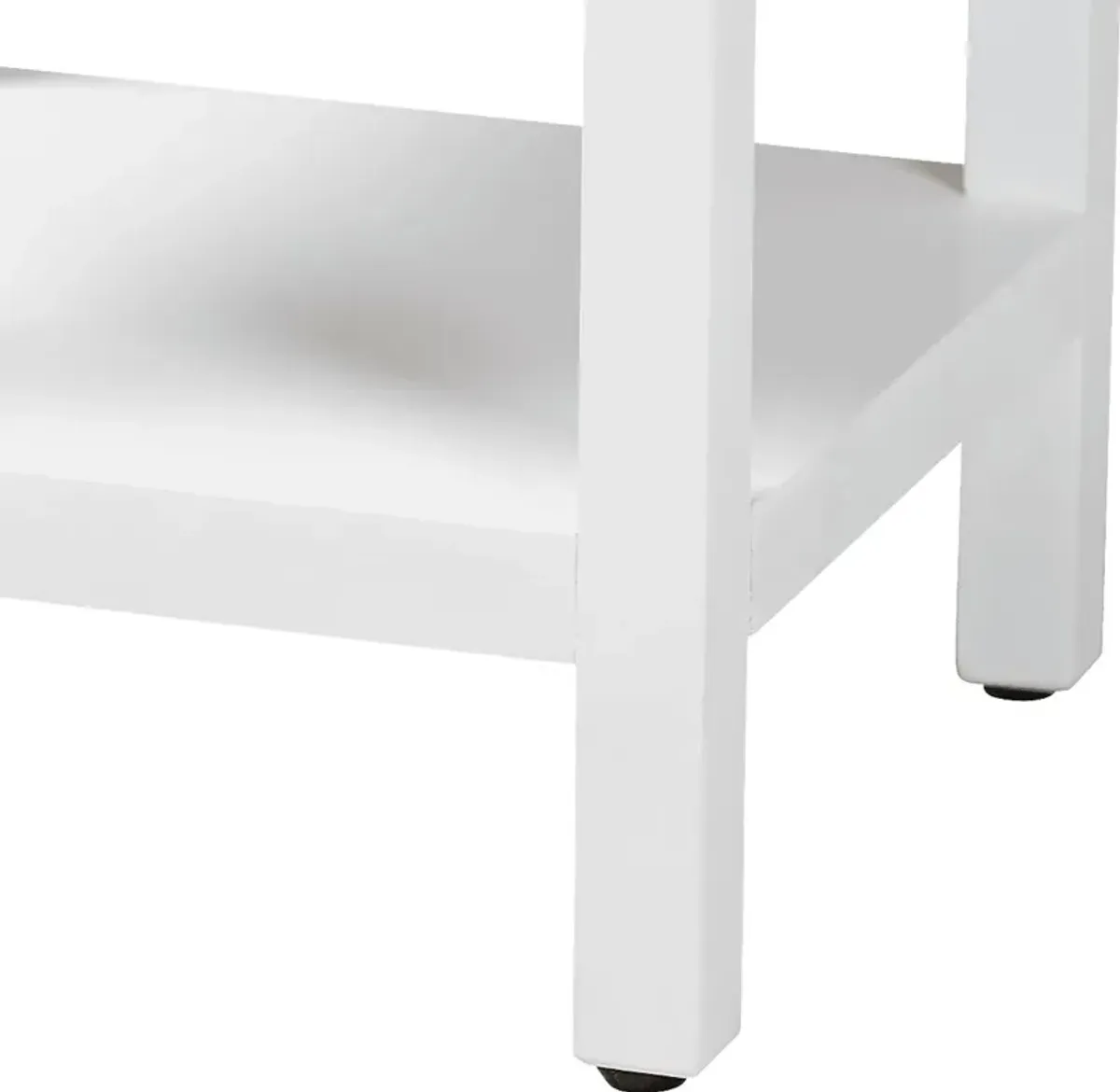 Oxenrider White End Table