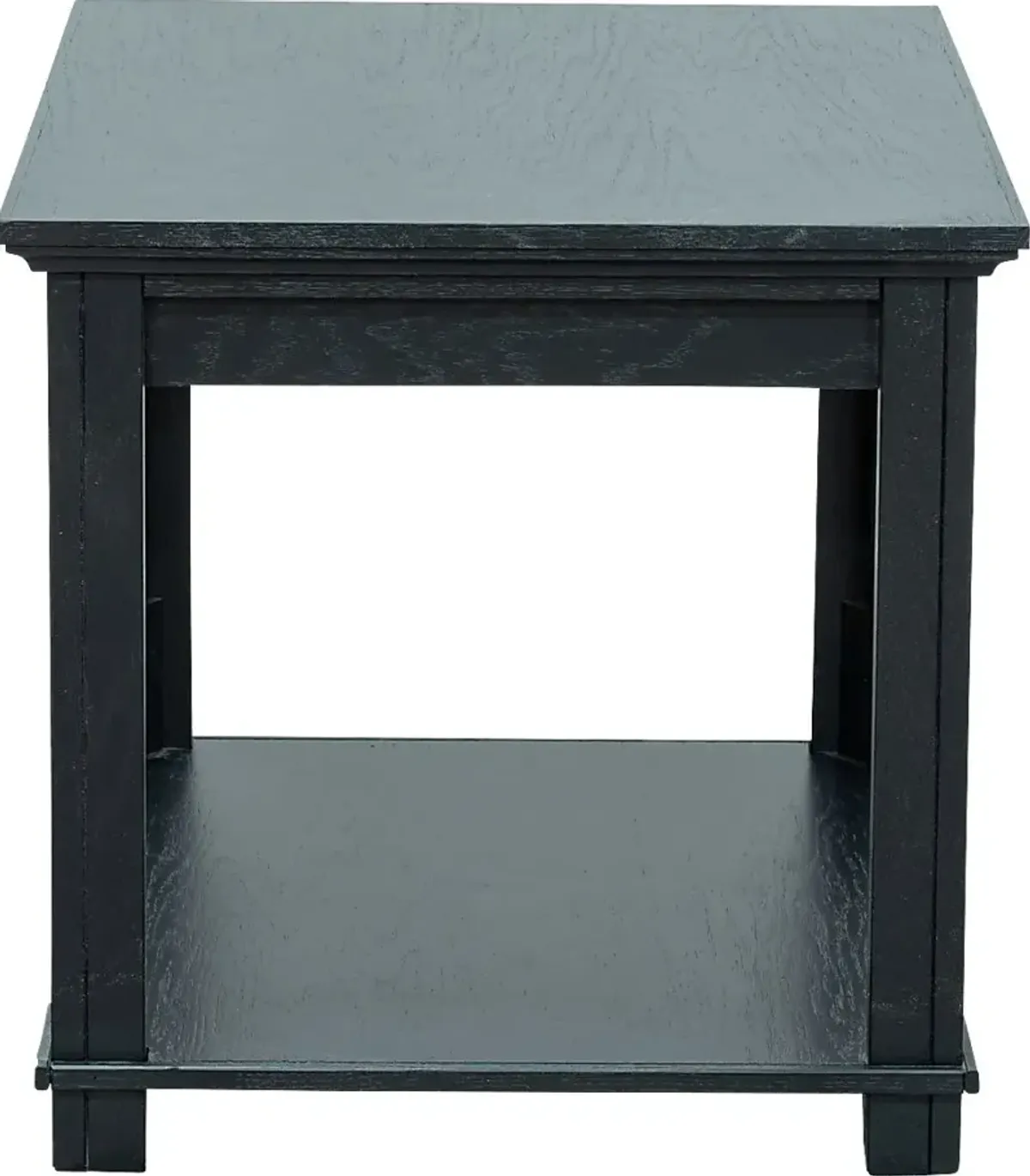 Baozi Black End Table