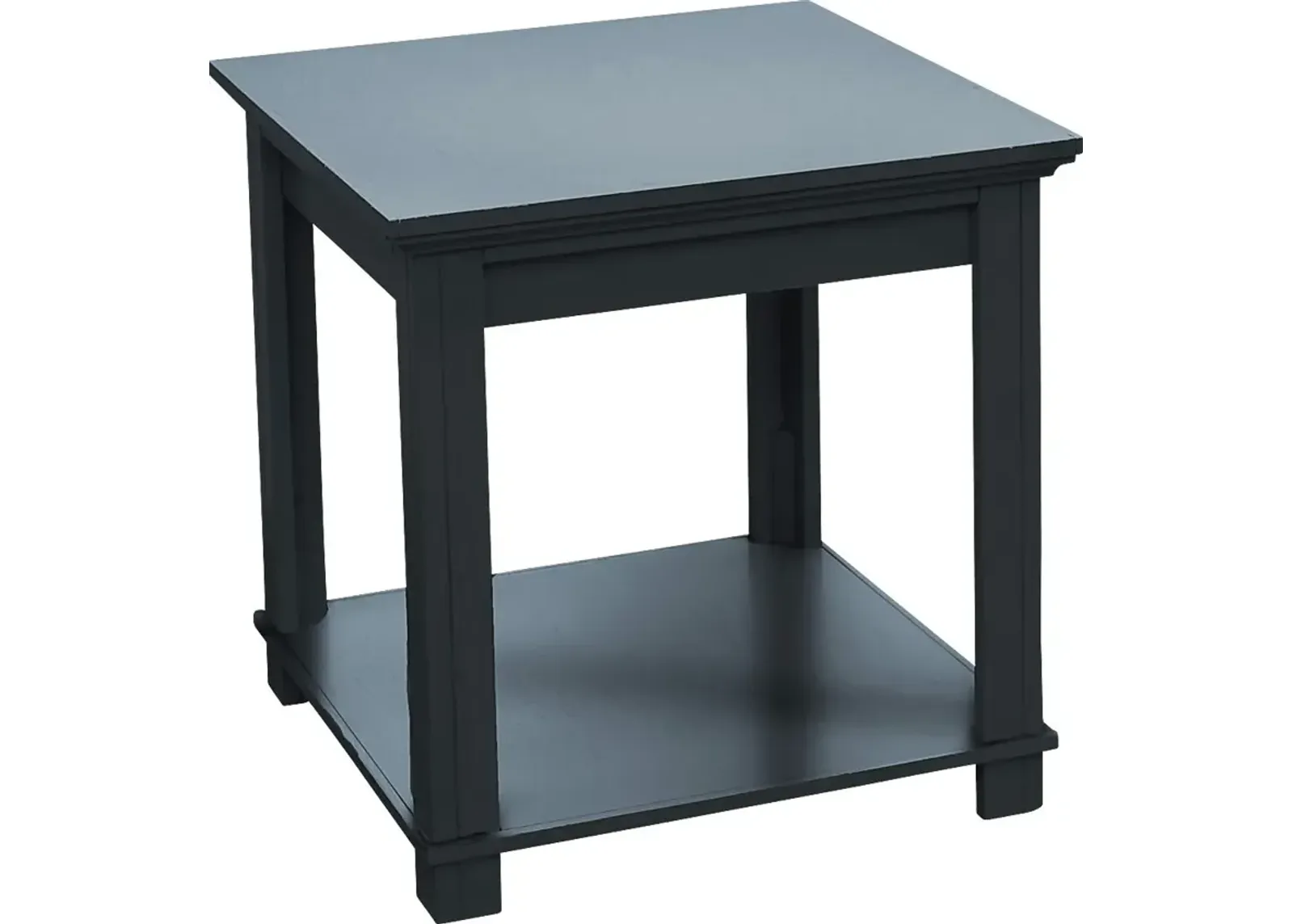 Baozi Black End Table