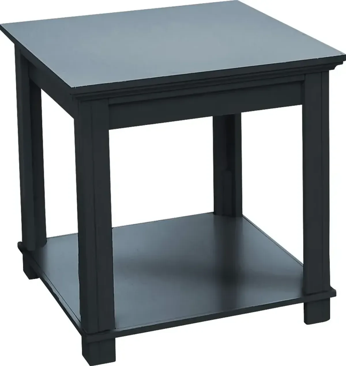 Baozi Black End Table