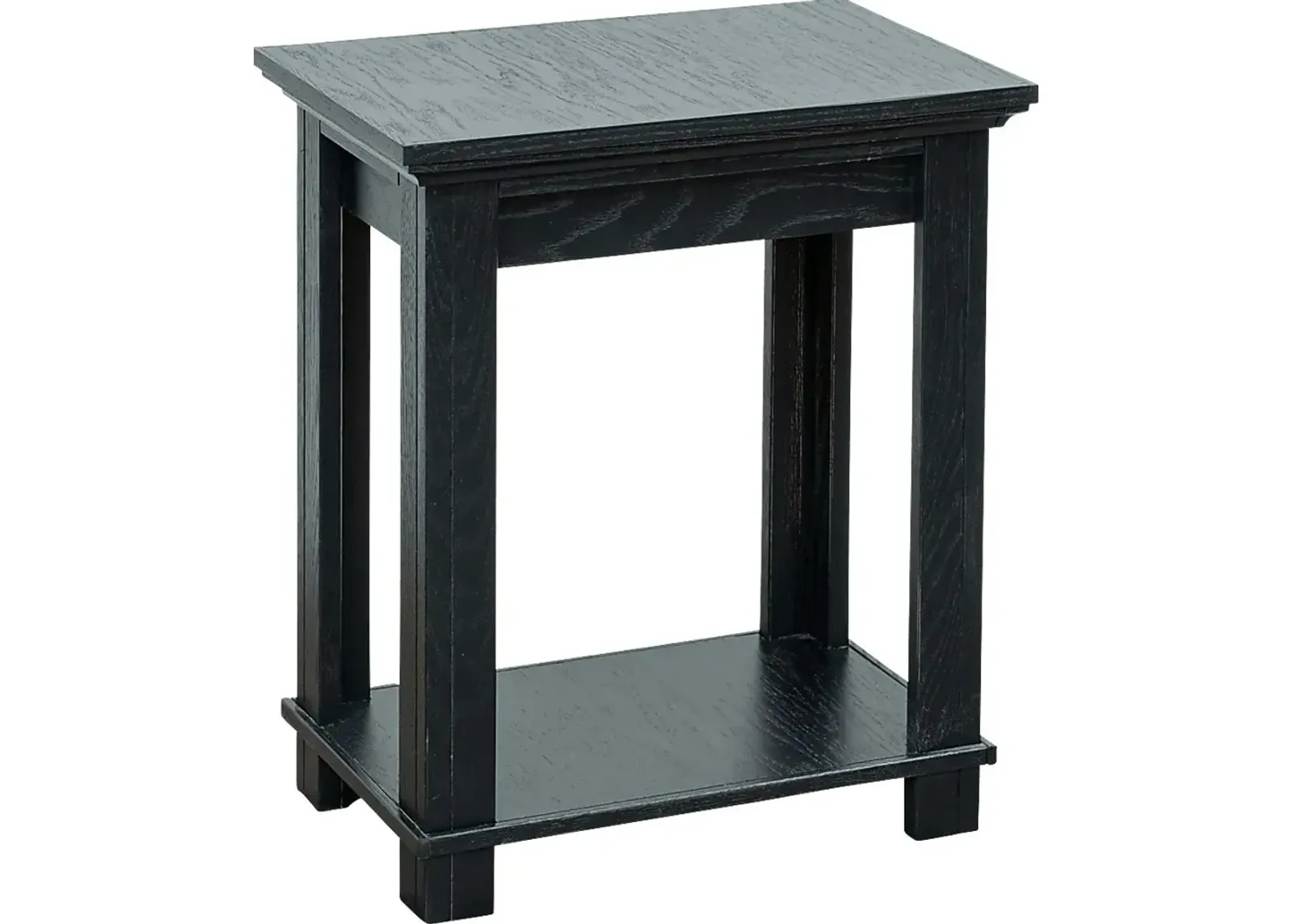 Baozi Black Accent Table