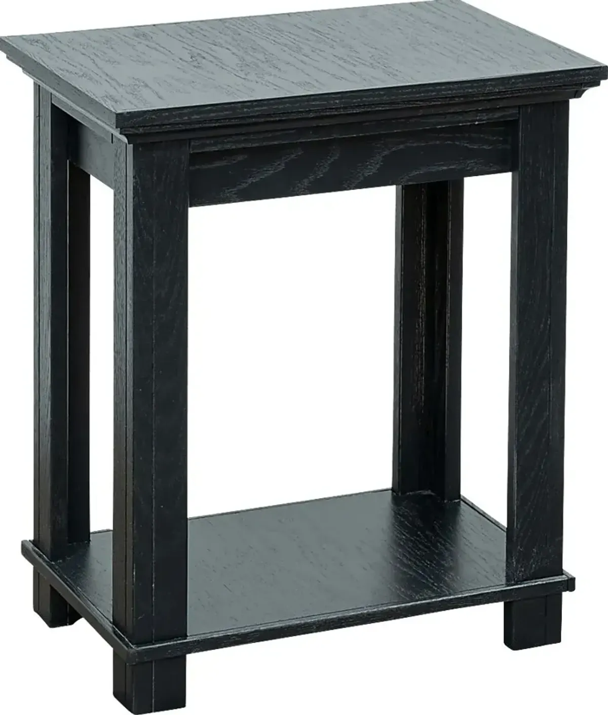 Baozi Black Accent Table