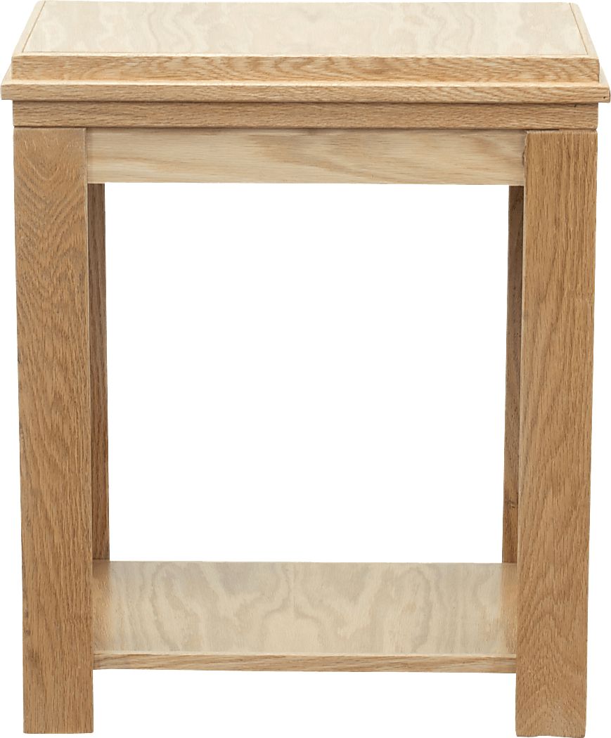 Mascen Natural Accent Table