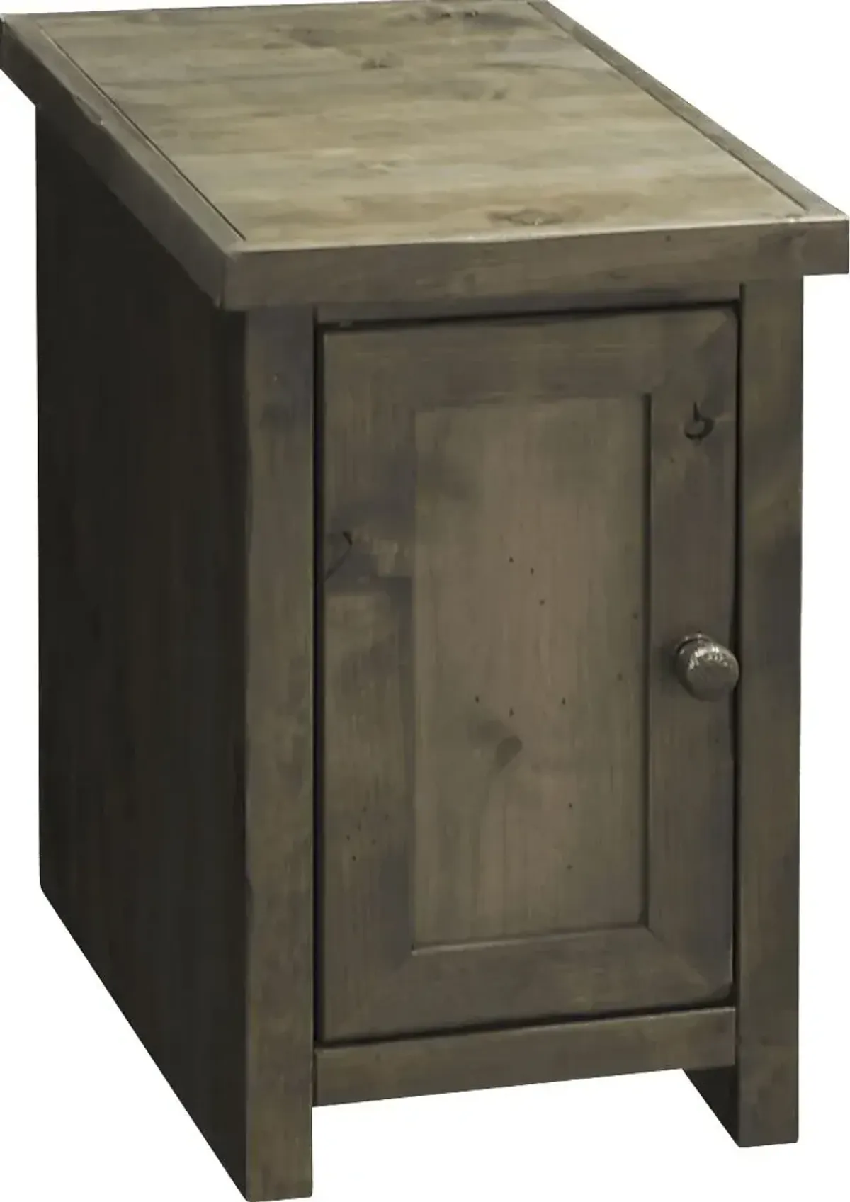 Maikle Brown Chairside Table