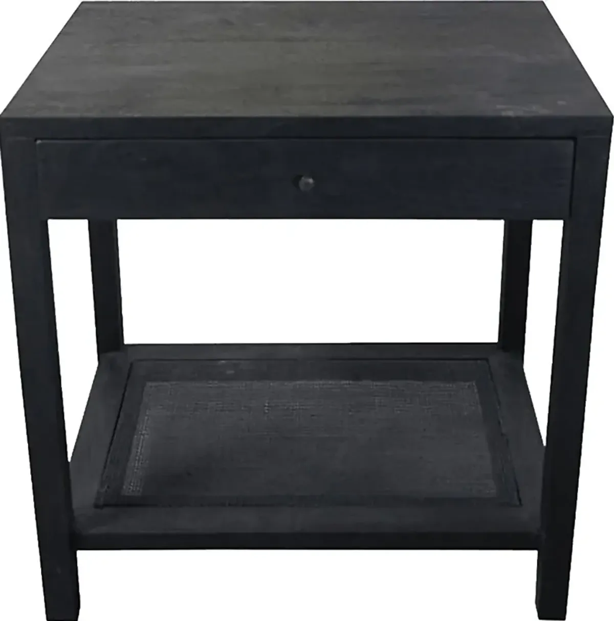 Luckiamute Black End Table