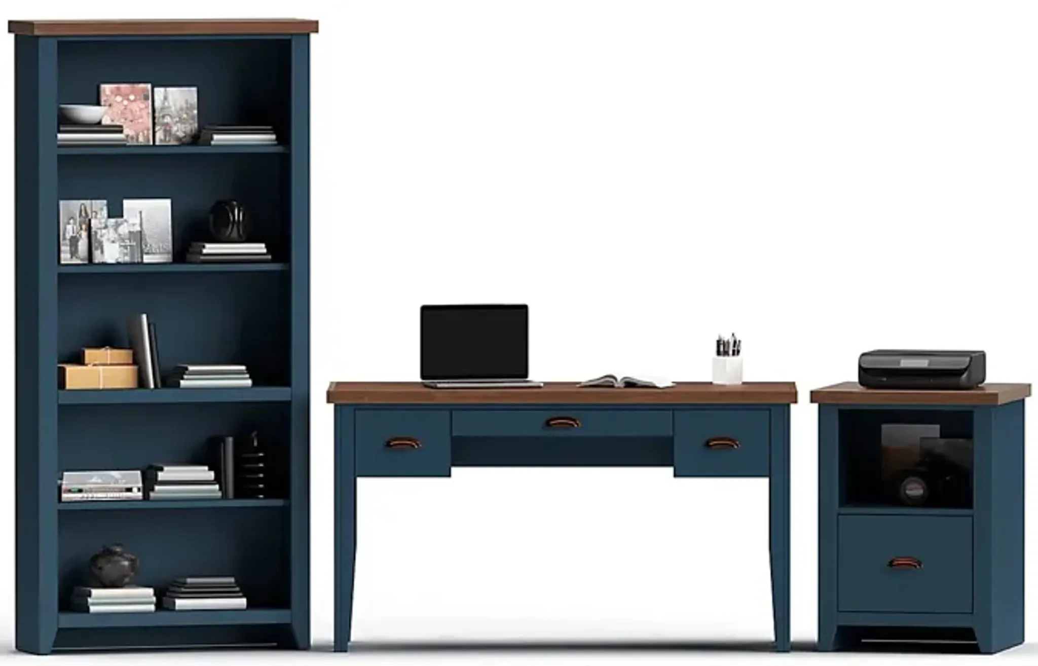 Soniya Blue End Table Rooms To Go | Furniture.com