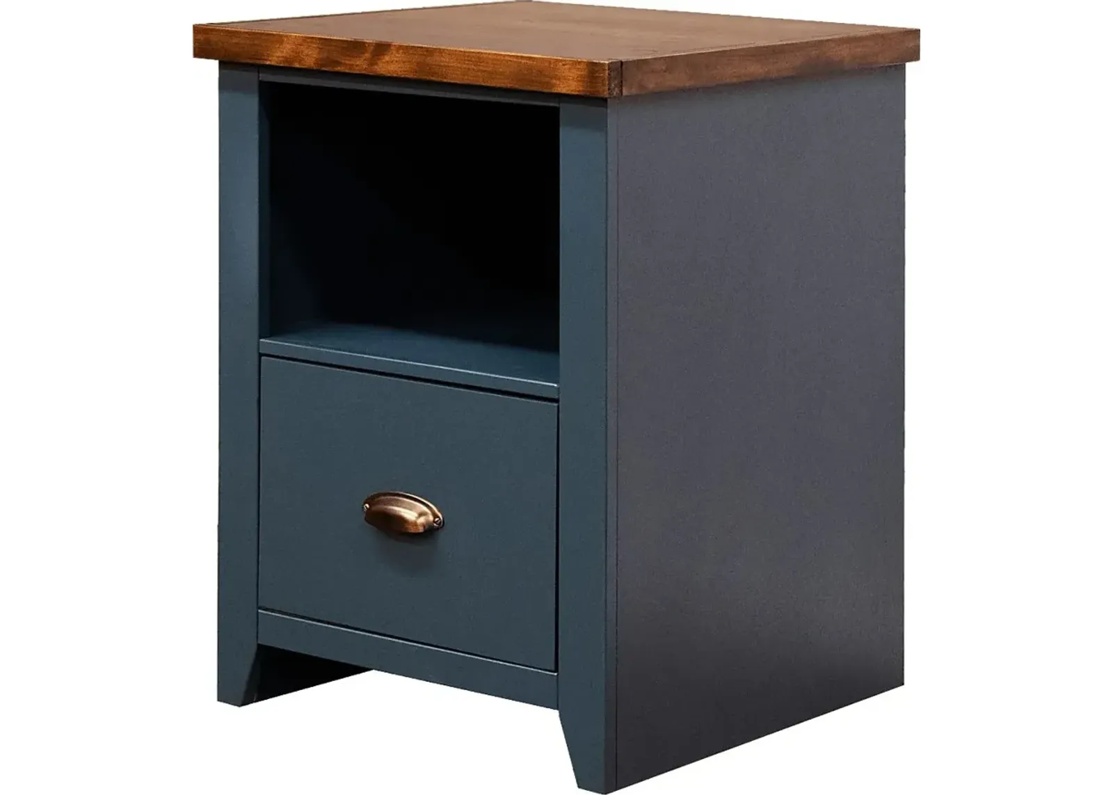 Soniya Blue End Table