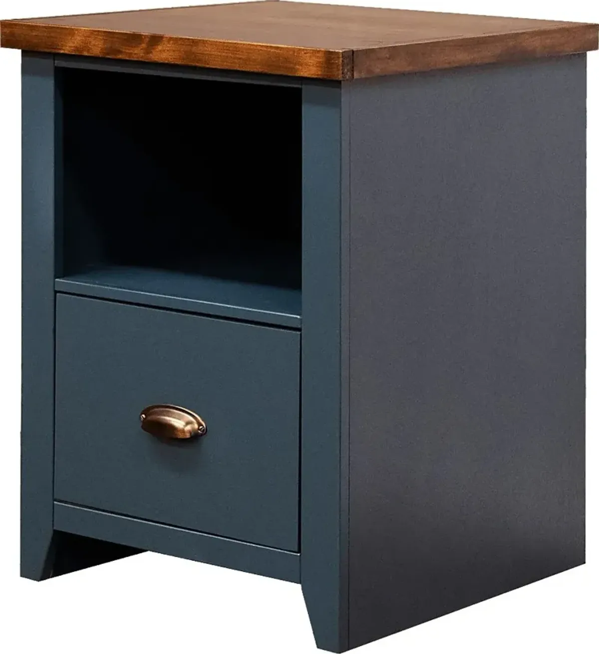 Soniya Blue End Table